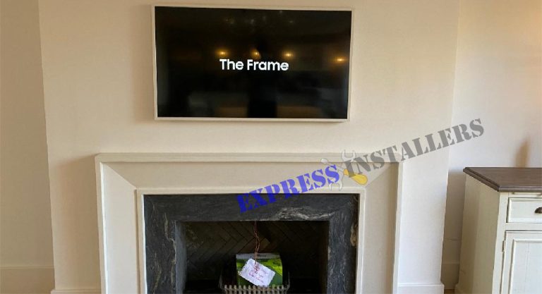 Samsung The Frame Fireplace Wall mounting