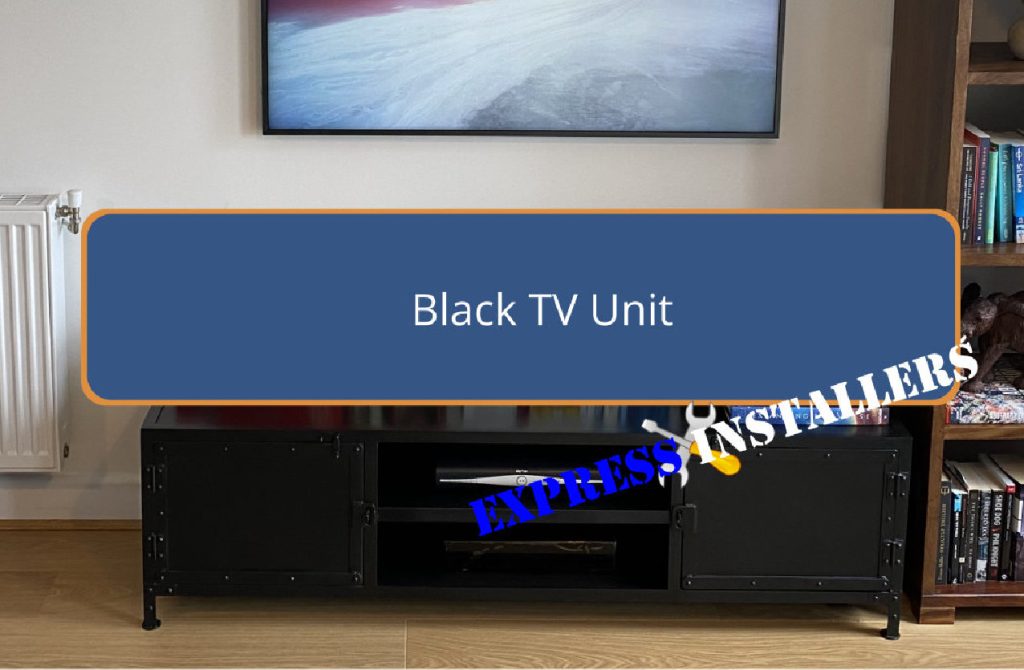 Black TV Unit