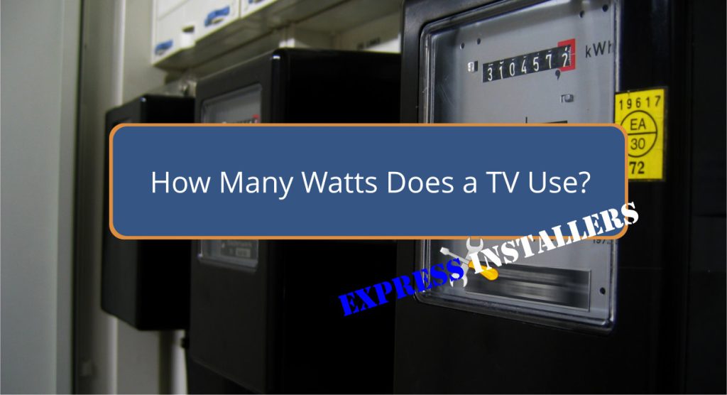 How Many Watts Does a TV Use