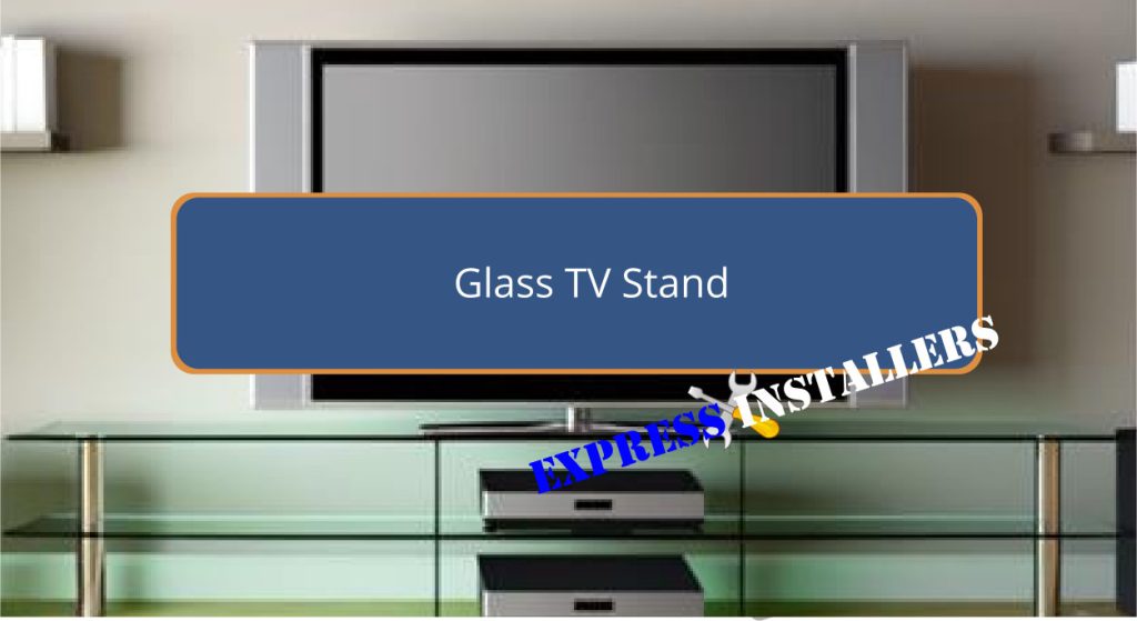 Glass TV Stand