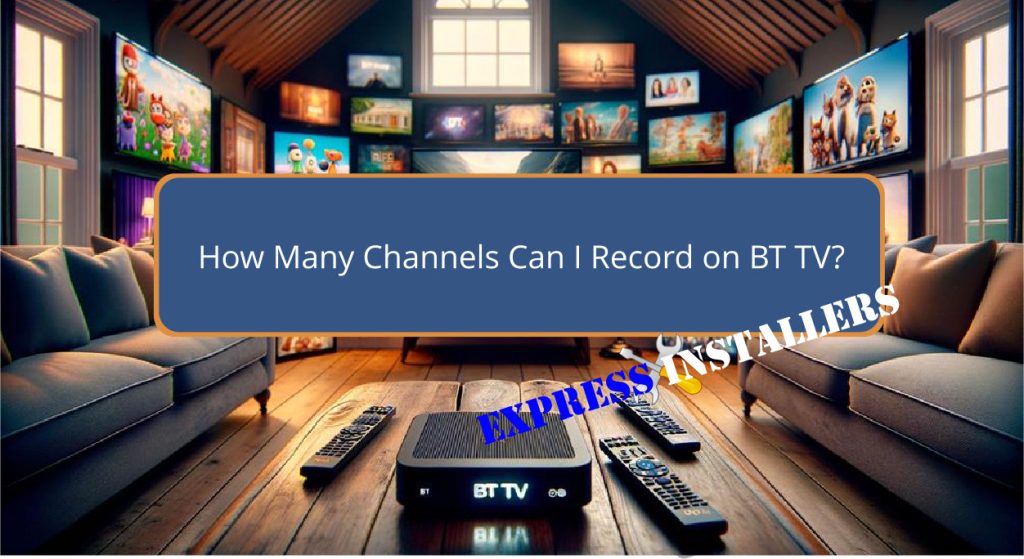 How Many Channels Can I Record on BT TV