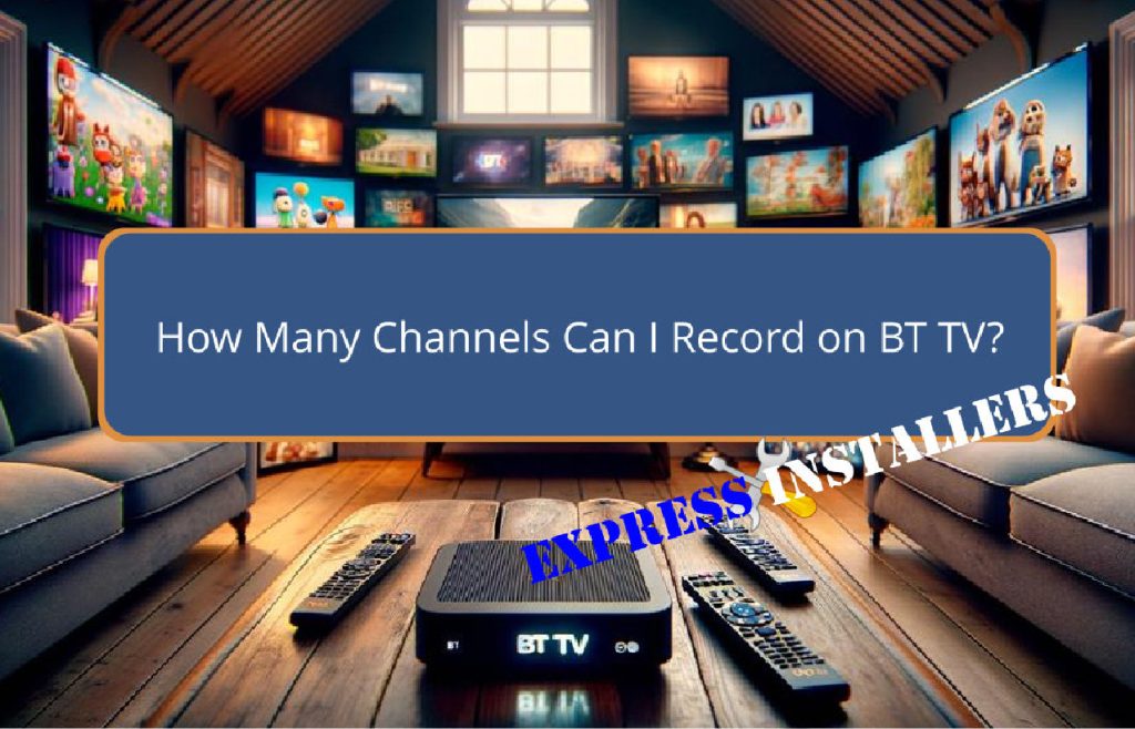 How Many Channels Can I Record on BT TV