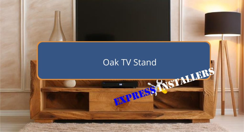 Oak TV Stand