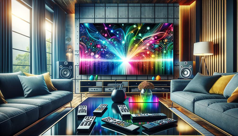 enhancing tv with color