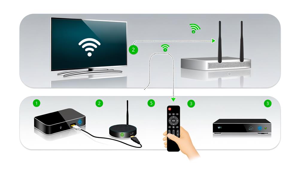 smart tv box installation