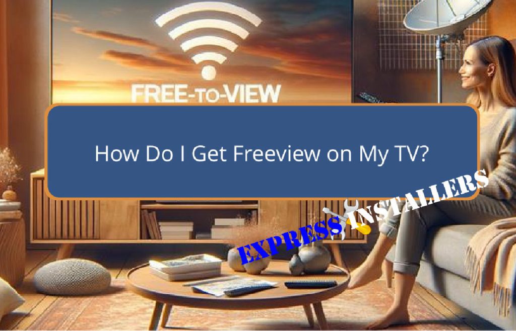 freeview setup on tv