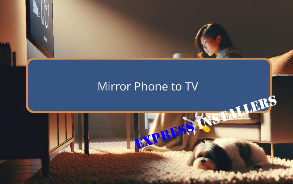 screen mirror phone to tv