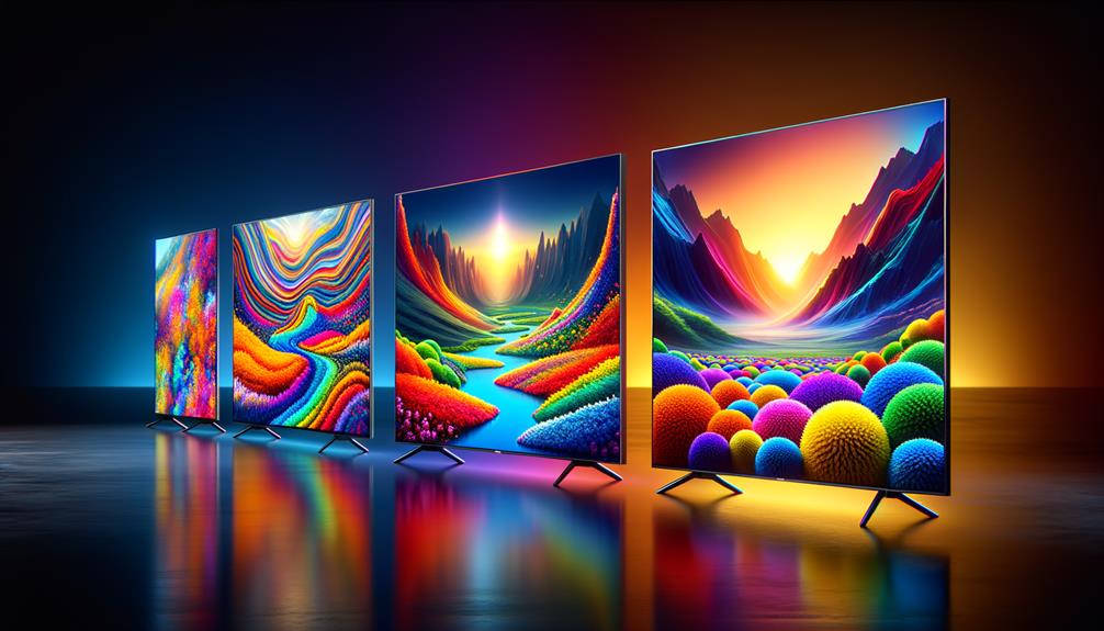 cutting edge lg tv displays