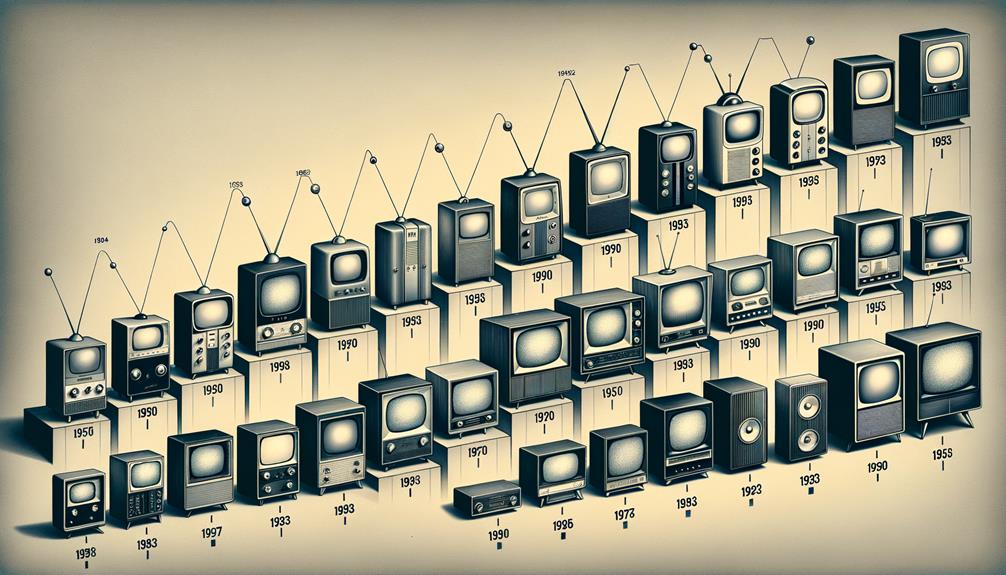 jvc tv evolution timeline