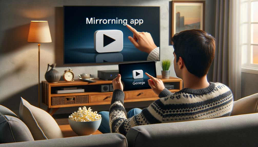 mirror content to fire tv