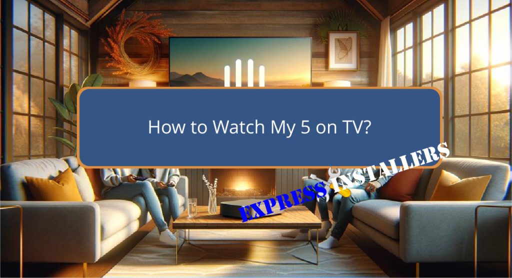 How to Watch My 5 on TV