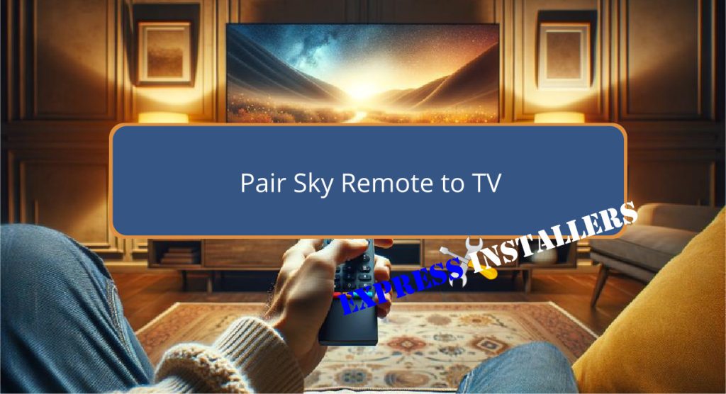 Pair Sky Remote to TV