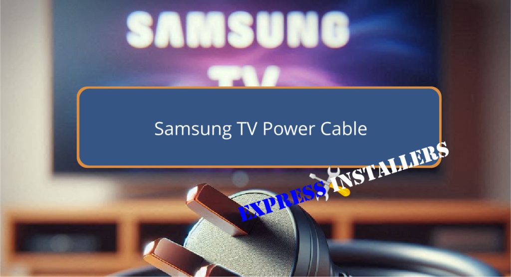 Samsung TV Power Cable