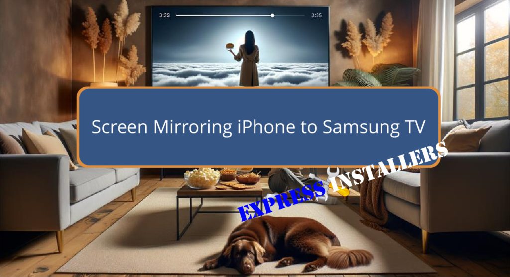 Screen Mirroring iPhone to Samsung TV