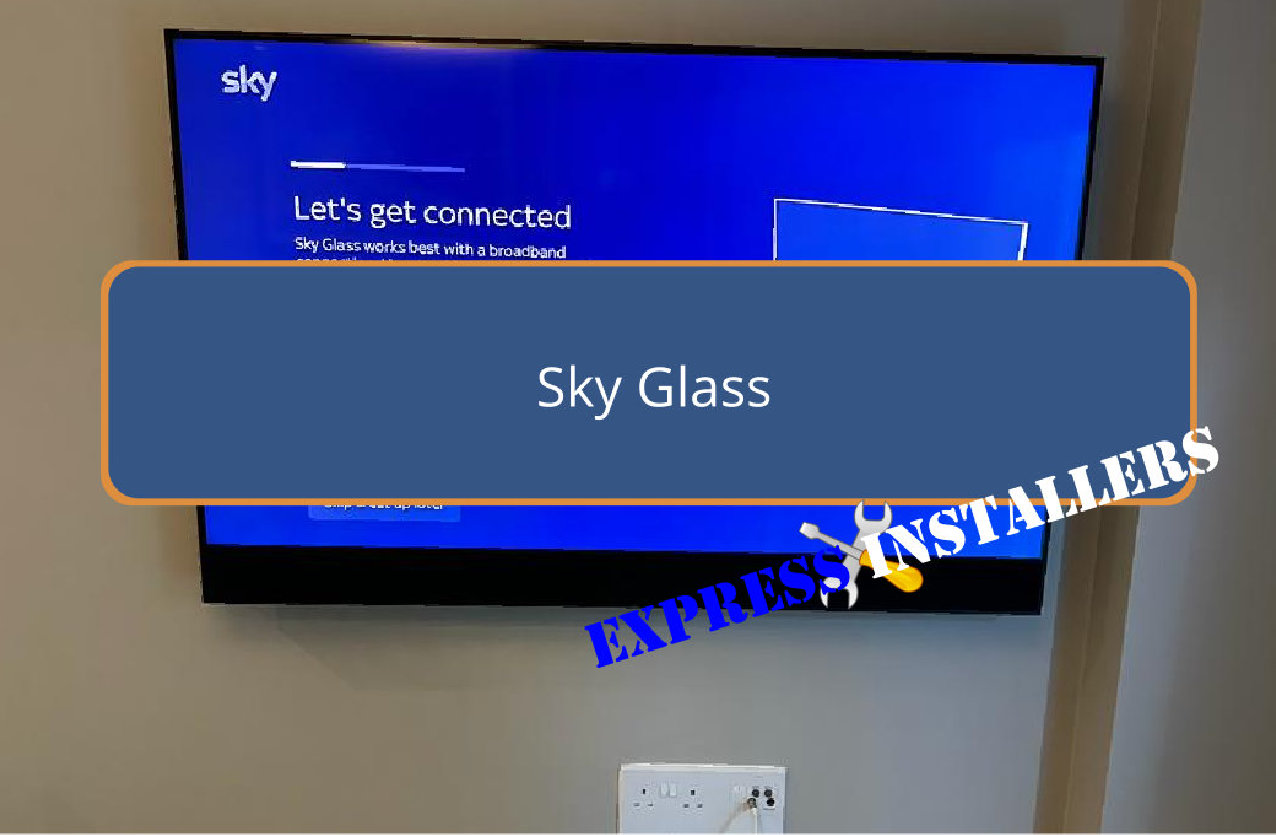 Mounting the Sky Glass TV