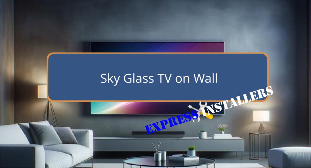 Sky Glass TV on Wall