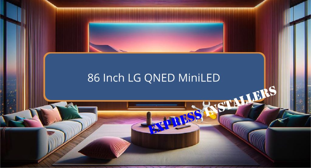 86 Inch LG QNED MiniLED AI 86QNED91T6A