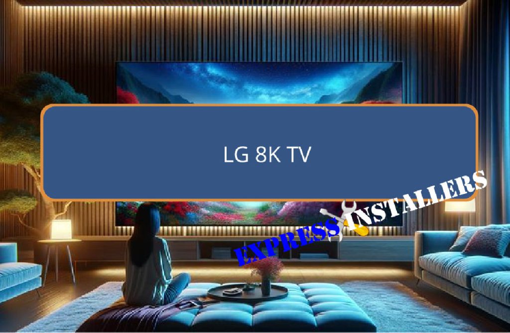 high resolution lg television display