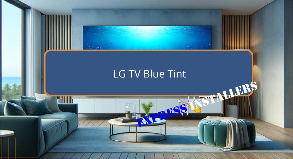 LG TV Blue Tint