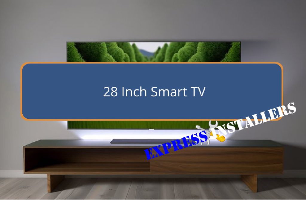 compact 28 Inch Smart TV