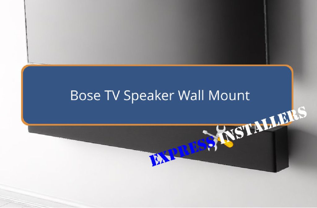 bose speaker wall mounting solution