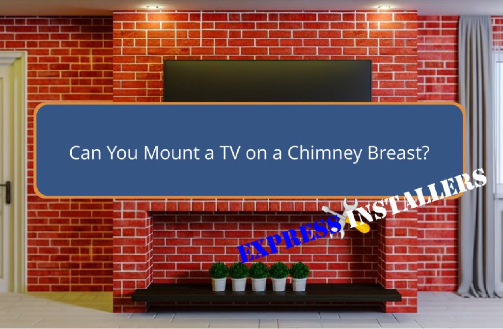 mounting tv on chimney