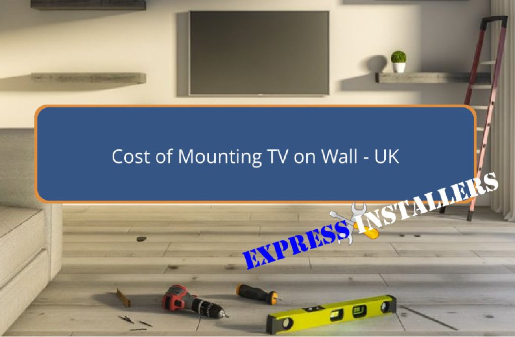 tv wall mounting costs uk