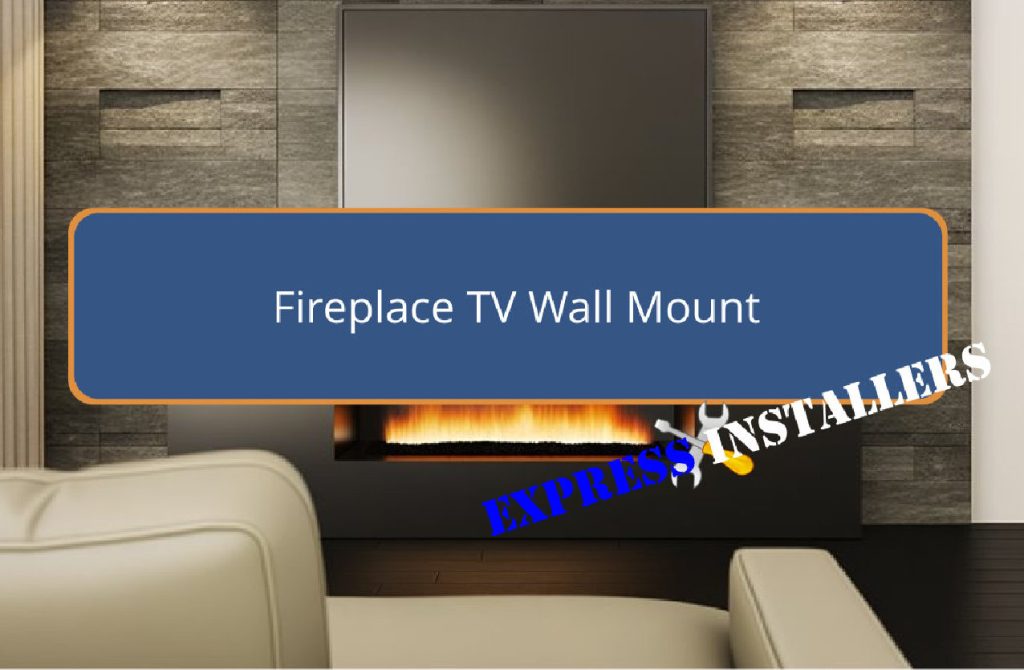 mount tv above fireplace