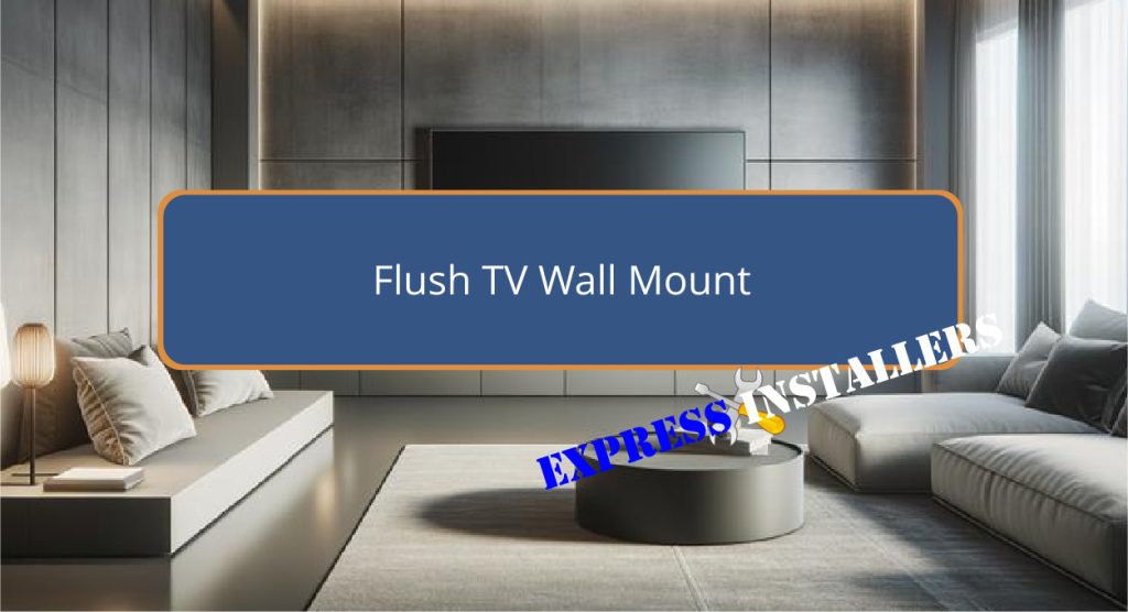 Flush TV Wall Mount