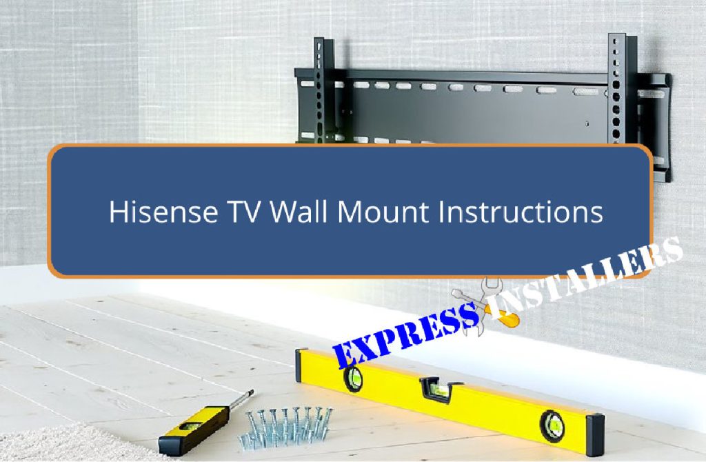 hisense tv mounting guide