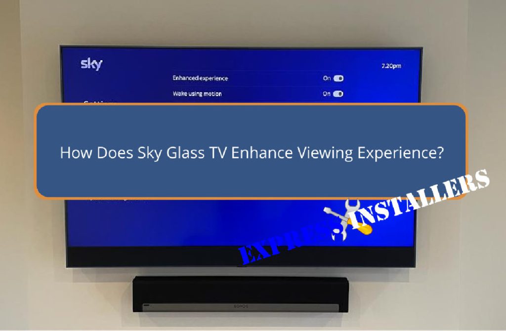 Sky Glass TV Wall Mounting