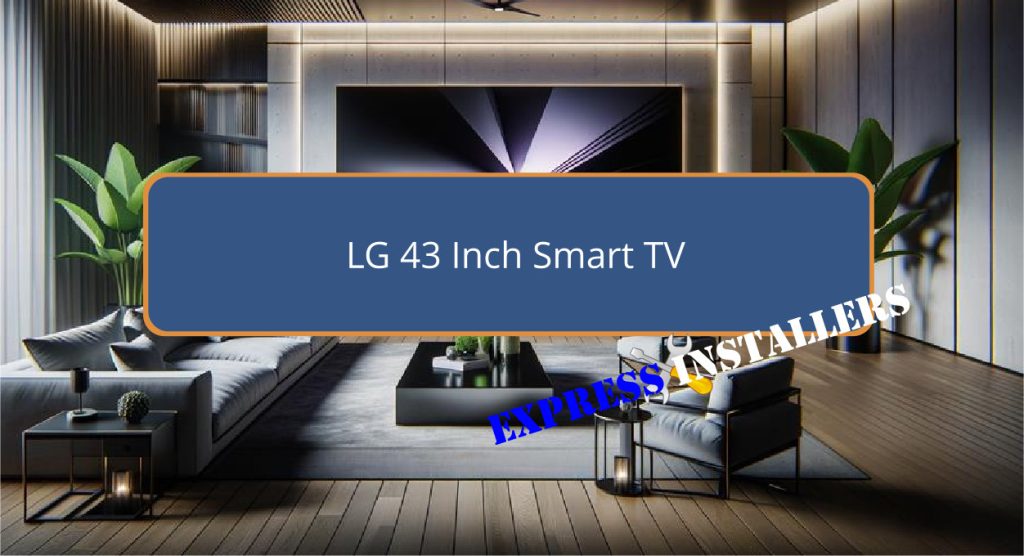 LG 43 Inch Smart TV