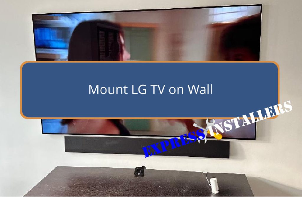 wall mounted lg television installation