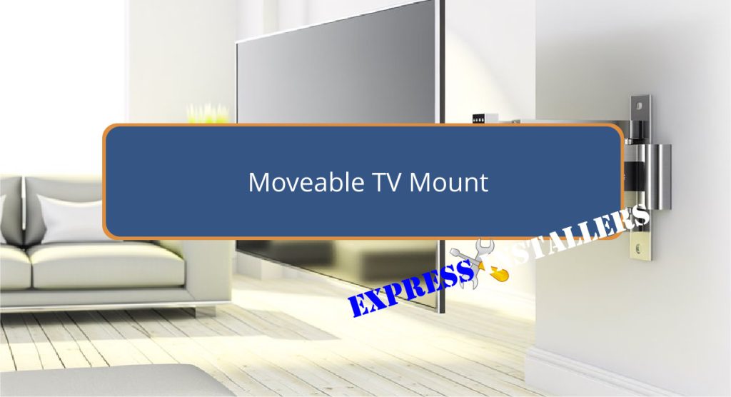 Moveable TV Mount