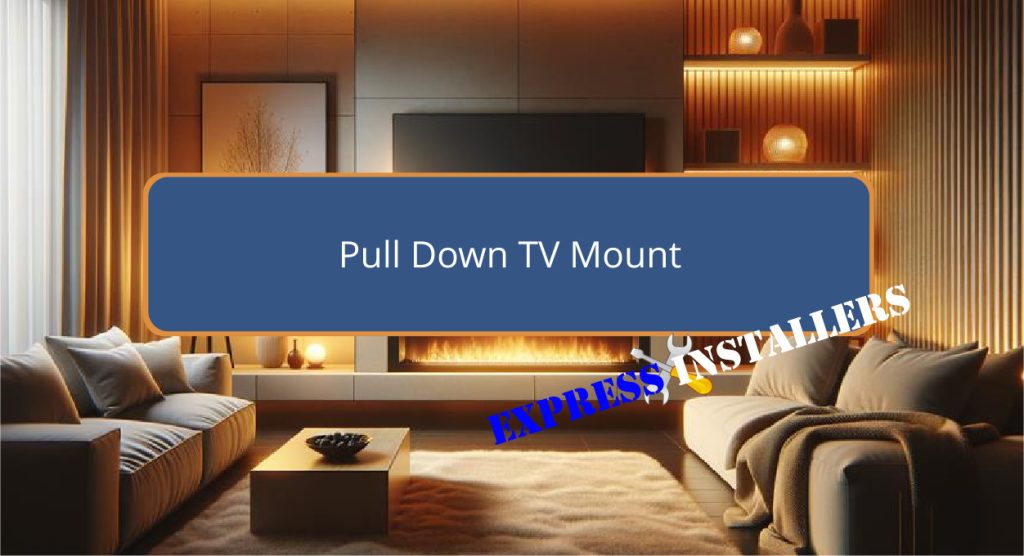 Pull Down TV Mount