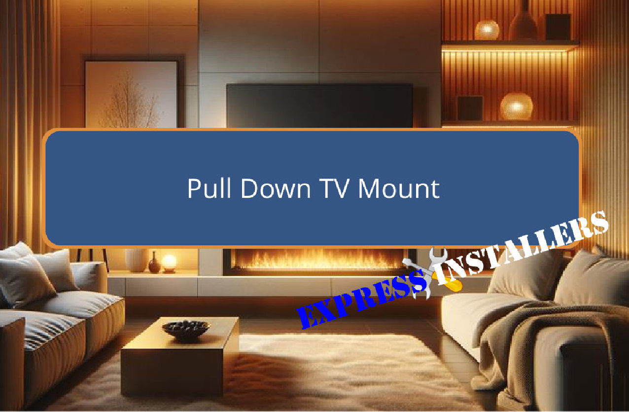 Pull Down TV Mount