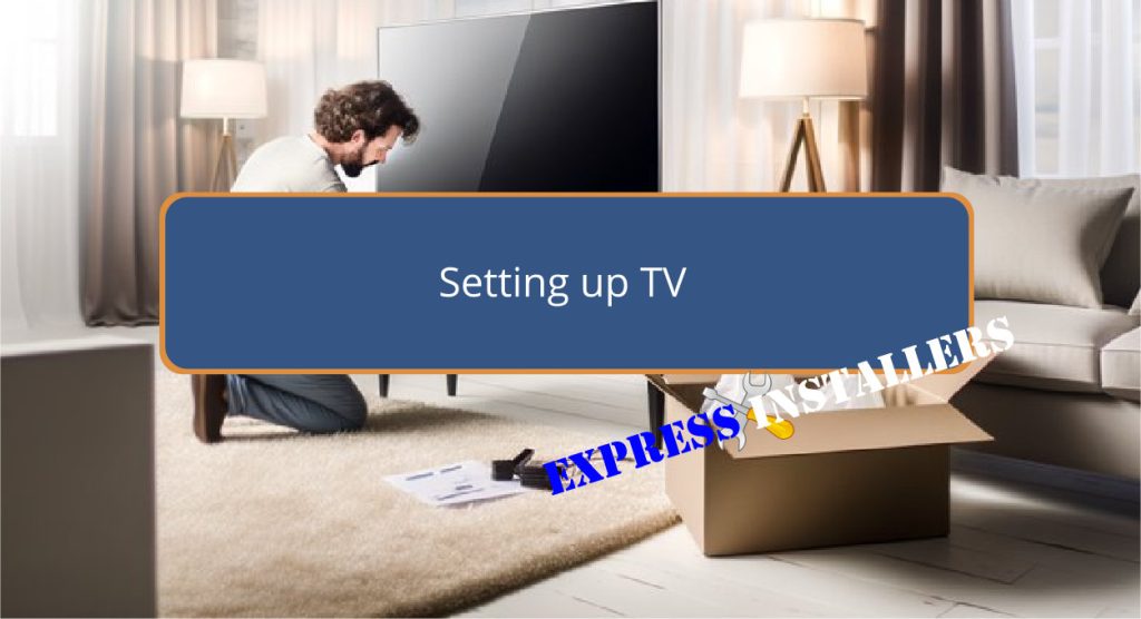 Setting up TV