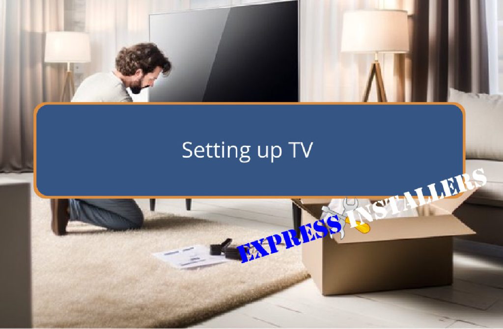 television installation process