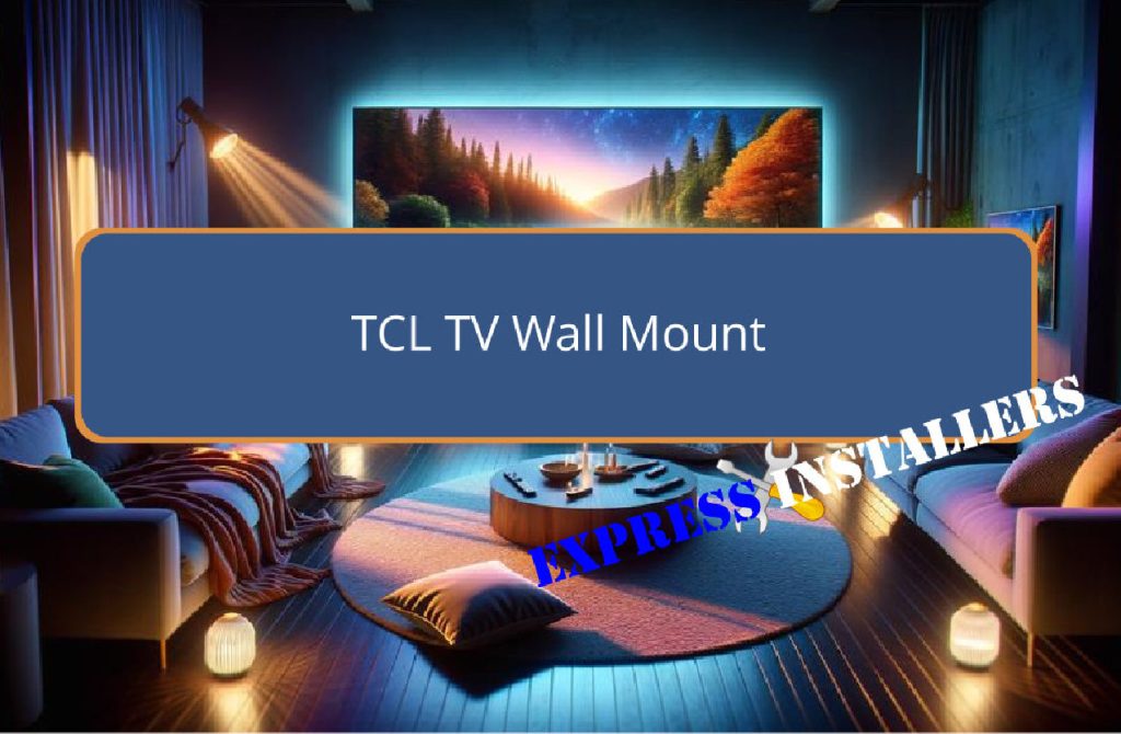 tcl tv wall installation