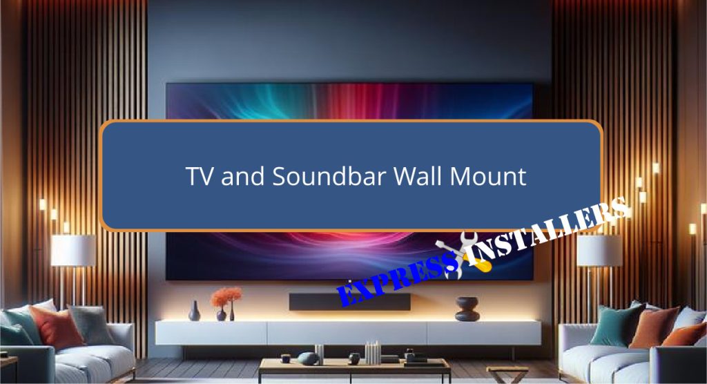 TV and Soundbar Wall Mount