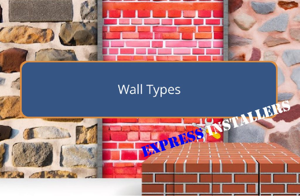 different types of walls