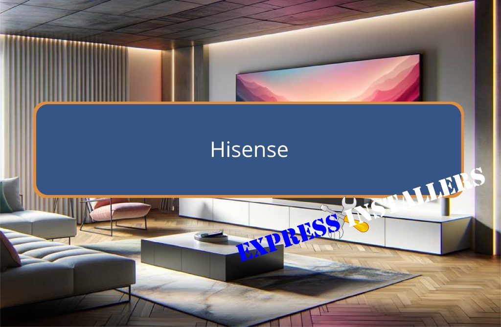 Hisense TV wall mounting